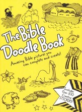 Bible Doodle Book: Amazing Bible Pictures You can Complete and Create