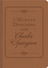 3-Minute Devotions with Charles Spurgeon: Inspiring Devotions and Prayers - eBook