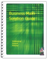 Business Math Solution Guide Professional Support Material