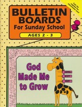 Bulletin Boards for Sunday School, Ages 2-3