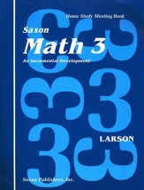 Saxon Math 3, Meeting Book  - Slightly Imperfect