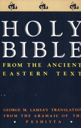 Holy Bible: From the Ancient Eastern Text -- Damaged