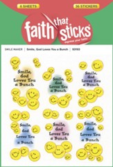 Stickers: Smile, God Loves You