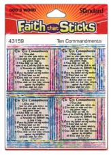 Stickers: Ten Commandments