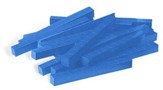 Blue Plastic Base Ten Components: Rods, Set of 50
