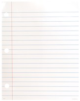 Magnetic Notebook Paper (Write & Wipe)