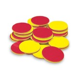 Yellow & Red Counters, Set of 200