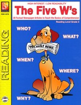The Five W's Reading Level 3