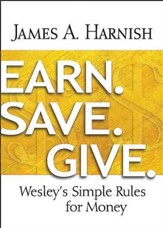 Earn. Save. Give. Large Print: Wesley's Simple Rules for Money - eBook