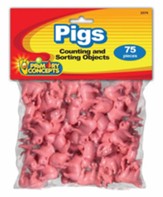 Counting Objects: Pigs (75 Pieces)