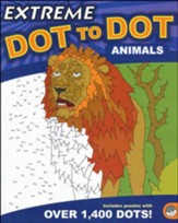Animals Extreme Dot to Dot Book