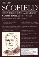 Old Scofield Study Bible Classic Edition, KJV, Bonded Leather Blue Thumb-Indexed