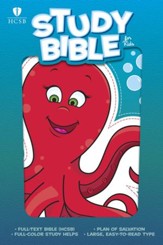 HCSB Study Bible for Kids, Octopus - eBook