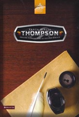 Biblia Thompson RVR 1960: Edicion p/ Estudio Biblico, Enc. Dura  (RVR 1960 Thompson Student Bible, Hardcover)
