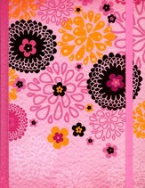 NIV My Journal Bible--hardcover, pink with elastic closure