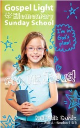 Gospel Light: Elementary Grades 1 & 2 Kid Talk Cards (pack of 5), Fall 2023 Year A