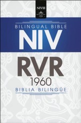 Biblia Bilingüe NIV/RVR 1960, Imit. Piel, Negro  (NIV/RVR 1960 Bilingual Bible, Imit. Leather, Black)