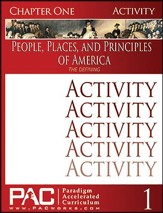 The People, Places, and Principles  of America Chapter 1 Activities