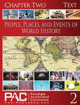 People, Places, & Events of World  History Chapter Two Text