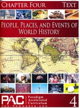 People, Places, & Events of World History Chapter Four Text