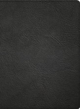 CSB Experiencing God Bible--genuine leather, black (indexed)