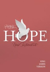 KJV Here's Hope New Testament,  paperback, case of 48