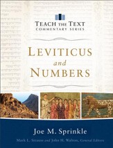 Leviticus and Numbers (Teach the Text Commentary Series) - eBook
