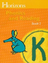 Horizons Phonics & Reading, Grade K, Student Workbook 2