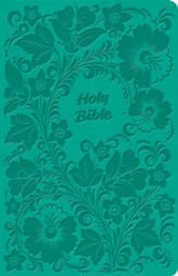 CSB Thinline Bible, Value  Edition--soft leather-look, teal
