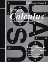 Saxon Calculus Solutions Manual, 2nd  Edition