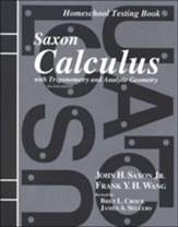 Saxon Calculus Answer Key and Tests, 2nd Edition