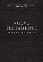 NVI Nuevo Testamento de bolsillo, con Salmos y Proverbios, Negro (New Testament, Pocket Size with Psalms and Proverbs)