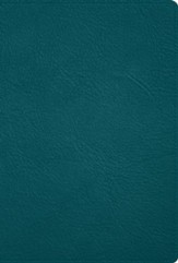 RVR 1960 Biblia Deluxe verde turquesa, piel genuina (Deluxe Bible, Turquoise Genuine Leather)