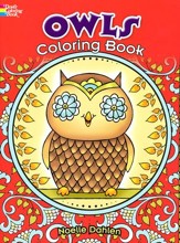 Owls Coloring Book