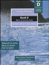 Getty-Dubay Italic Handwriting Book D: Basic & Cursive,  Fourth Edition
