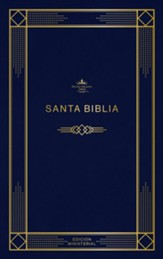 RVR 1960 Biblia edicion ministerial, azul oscuro, tapa rustica (Ministerial Bible)