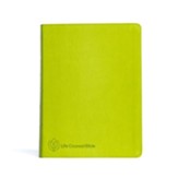 CSB Life Counsel Bible, Grass Green Soft Imitation Leather