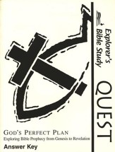 Bible Quest: God's Perfect Plan, Answer Key  - Slightly Imperfect