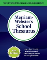 Merriam-Webster's School Thesaurus  (New Edition)