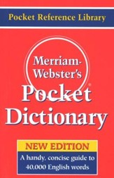 Merriam-Webster's Pocket Dictionary
