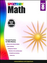 Spectrum Math Grade 8 (2014 Update)