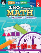 Practice, Assess, Diagnose: 180 Days  of Math for Second Grade