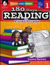 Practice, Assess, Diagnose: 180 Days of Reading for First Grade