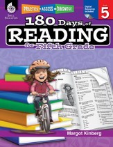 Practice, Assess, Diagnose: 180 Days of Reading for Fifth Grade