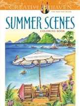 Summer Scenes Coloring Book