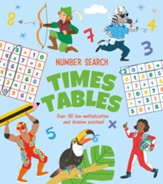 Number Search: Times Tables: Over 80 Fun Multiplication and Division Puzzles!