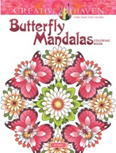 Butterfly Mandalas Coloring Book