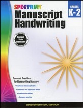 Spectrum Manuscript Handwriting,  2015 Edition--Grades K to 2
