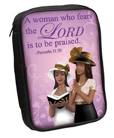 A Woman Who Fears the Lord, Is To Be Praised Bible Cover