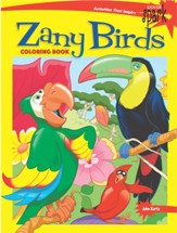 Zany Birds Coloring Book